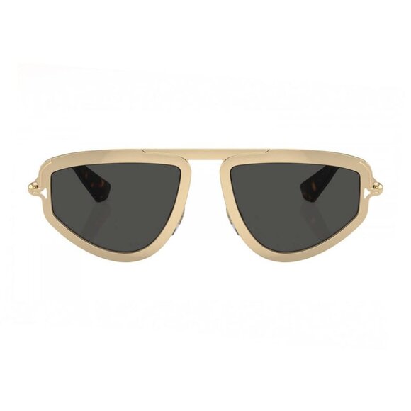 NWT BURBERRY SUNGLASSES GOLD MEN - Picture 2 of 3